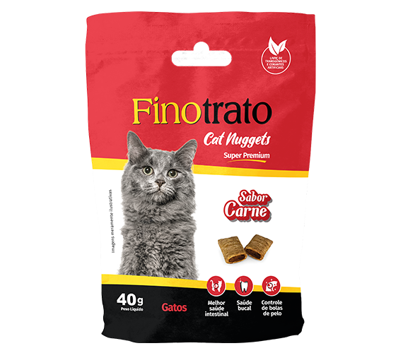 Finotrato Cat Nuggets Beef Adults Cats