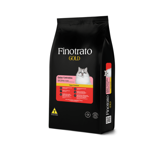 Finotrato Gold Salmon and Chicken Neutered Cats
