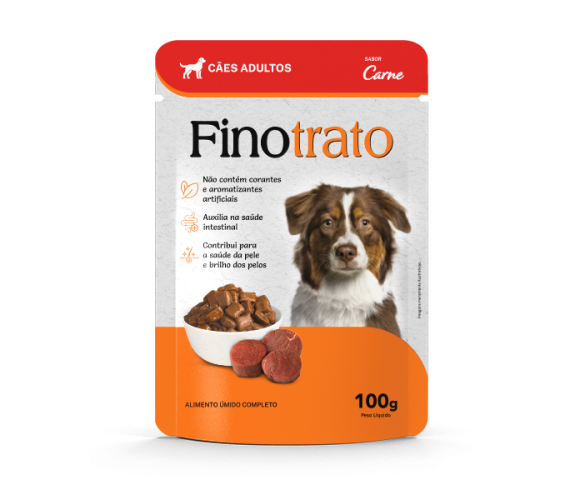 Finotrato Pouch Adult Dogs Beef Flavor
