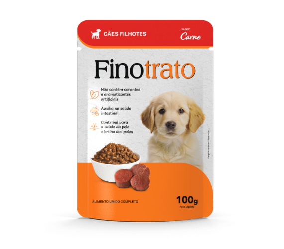 Finotrato Pouch Puppies Beef Flavor