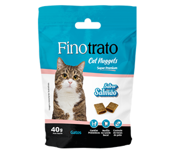 Finotrato Cat Nuggets Salmon - Adults Cats